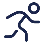 Running SVG Icon